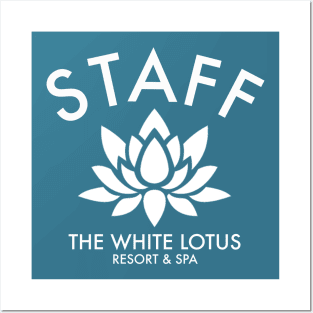 White Lotus Staff Posters and Art